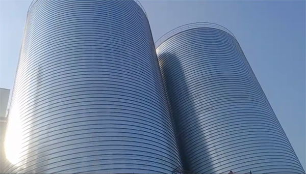 沙县2座混凝土高架卷板仓